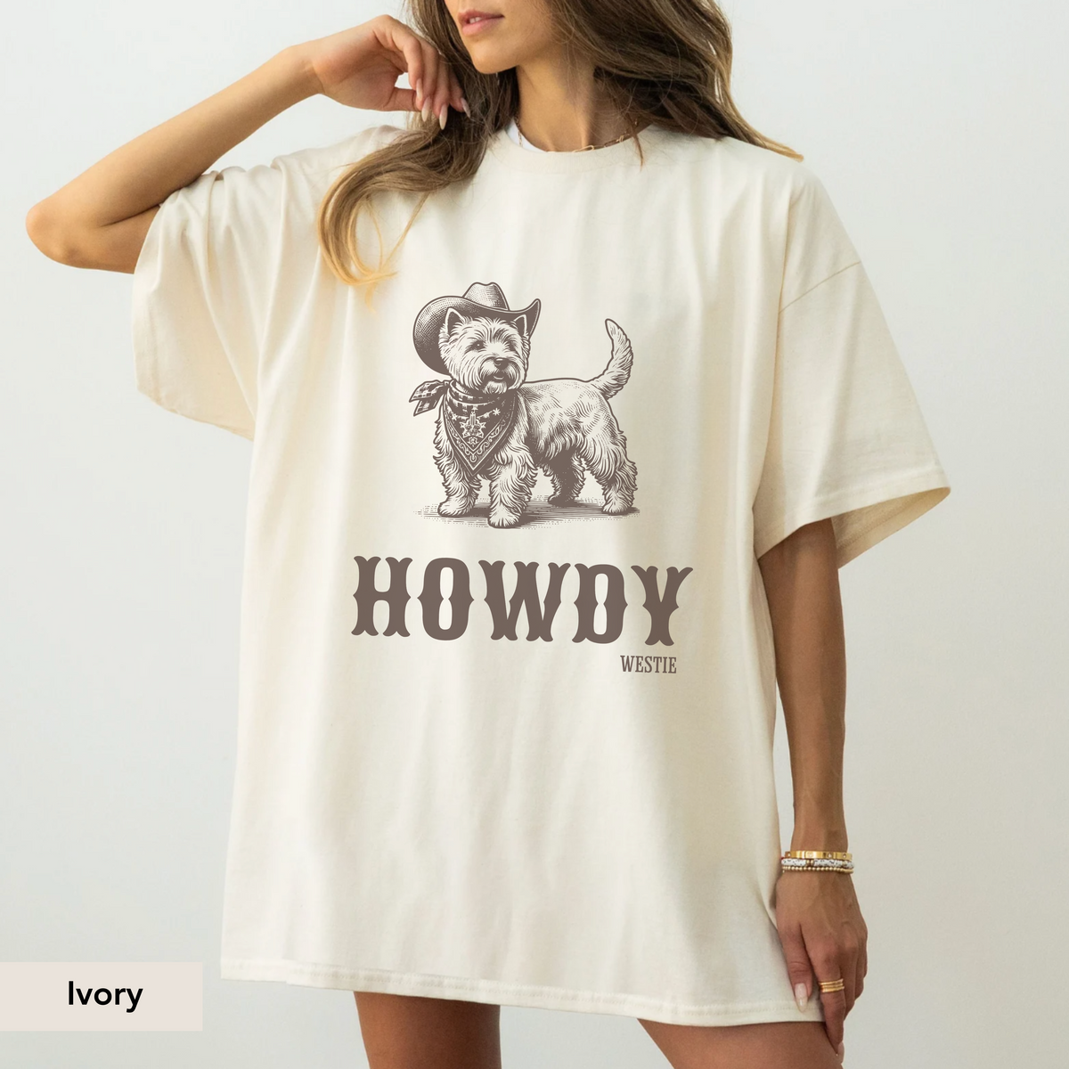 Howdy West Highland Terrier Shirt