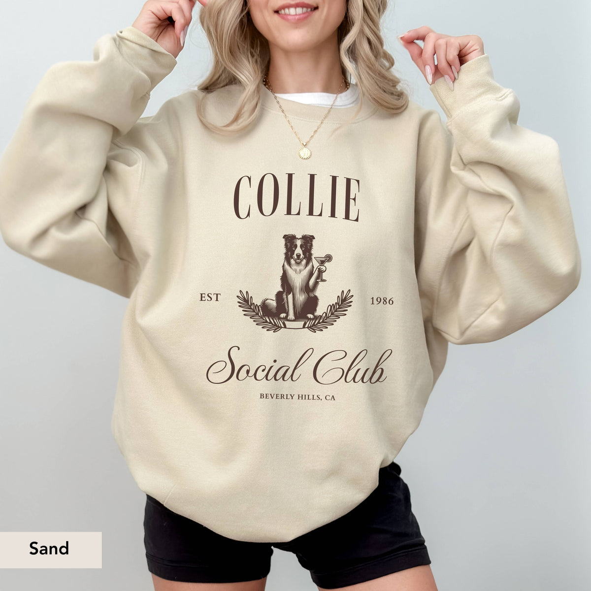 Border Collie Social Club Sweatshirt
