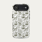 Belgian Malinois Sage Green Toile phone Case