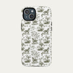 Irish Setter Sage Green Toile phone Case