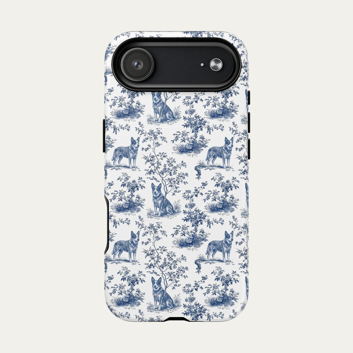 Australian Cattle Dog Blue Toile Phone case