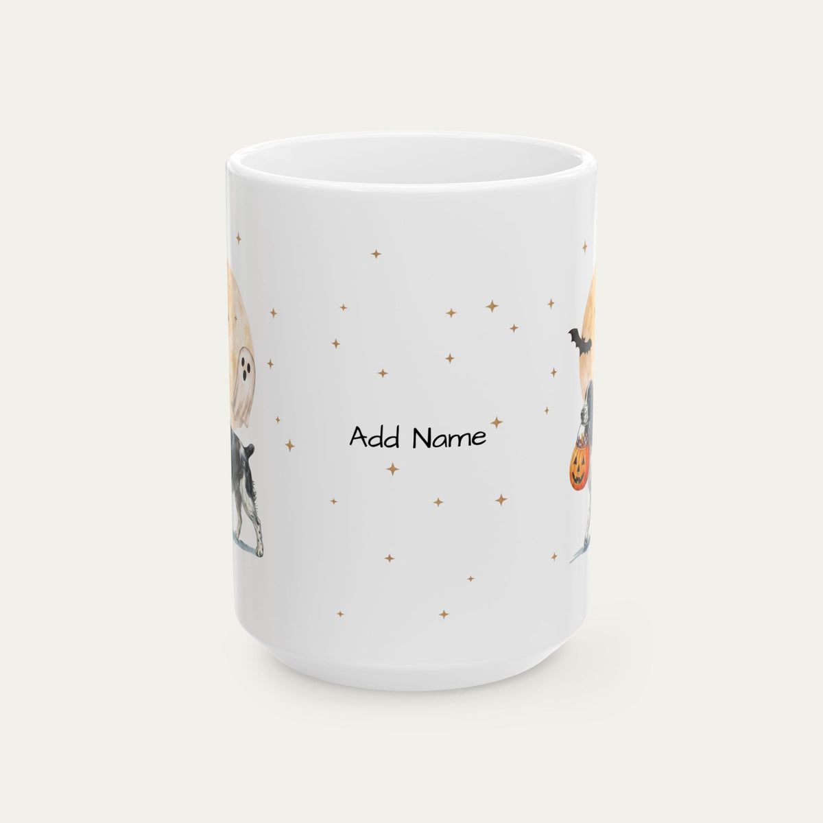 Custom Springer Spaniel Halloween mug
