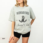 Weimaraner Social Club Shirt