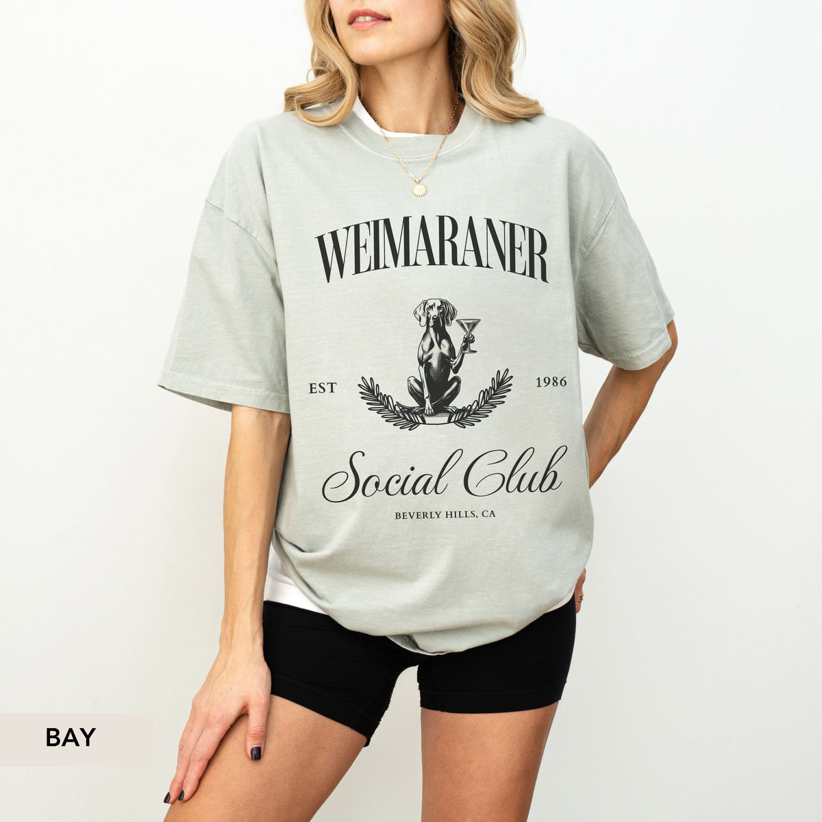 Weimaraner Social Club Shirt