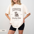 Schnauzer Cowboy Club Shirt