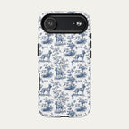 Belgian Malinois Blue Toile Phone case