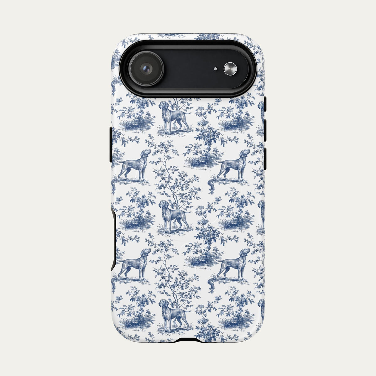 Vizsla Blue Toile Phone case