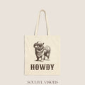 Howdy Pekingese Tote Bag