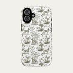 Belgian Malinois Sage Green Toile phone Case