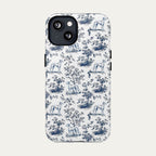Sloughi Blue Toile Phone case