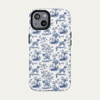 Boxer Blue Toile Phone case