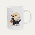 Custom Bernese Mountain Halloween mug