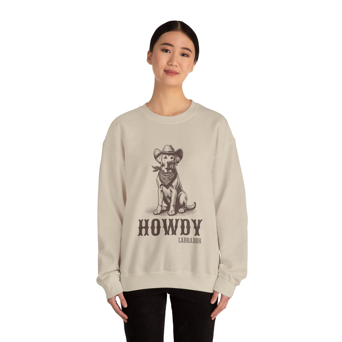howdy labrador sweater