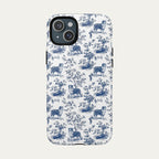 Australian Shepherd Blue Toile Phone case