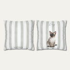 Sage Stripes - Half Body