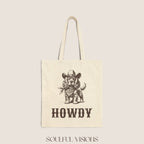 Howdy Cocker Spaniel Tote Bag