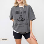 Shiba Inu Social Club Dog T-Shirt – Unisex Cotton Tee