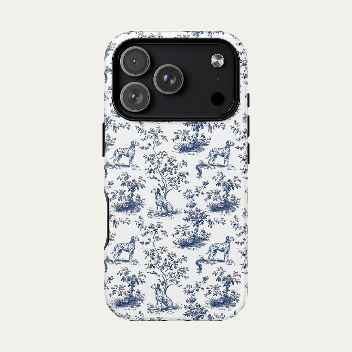 Dalmatian Blue Toile Phone case