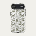Irish Setter Sage Green Toile phone Case
