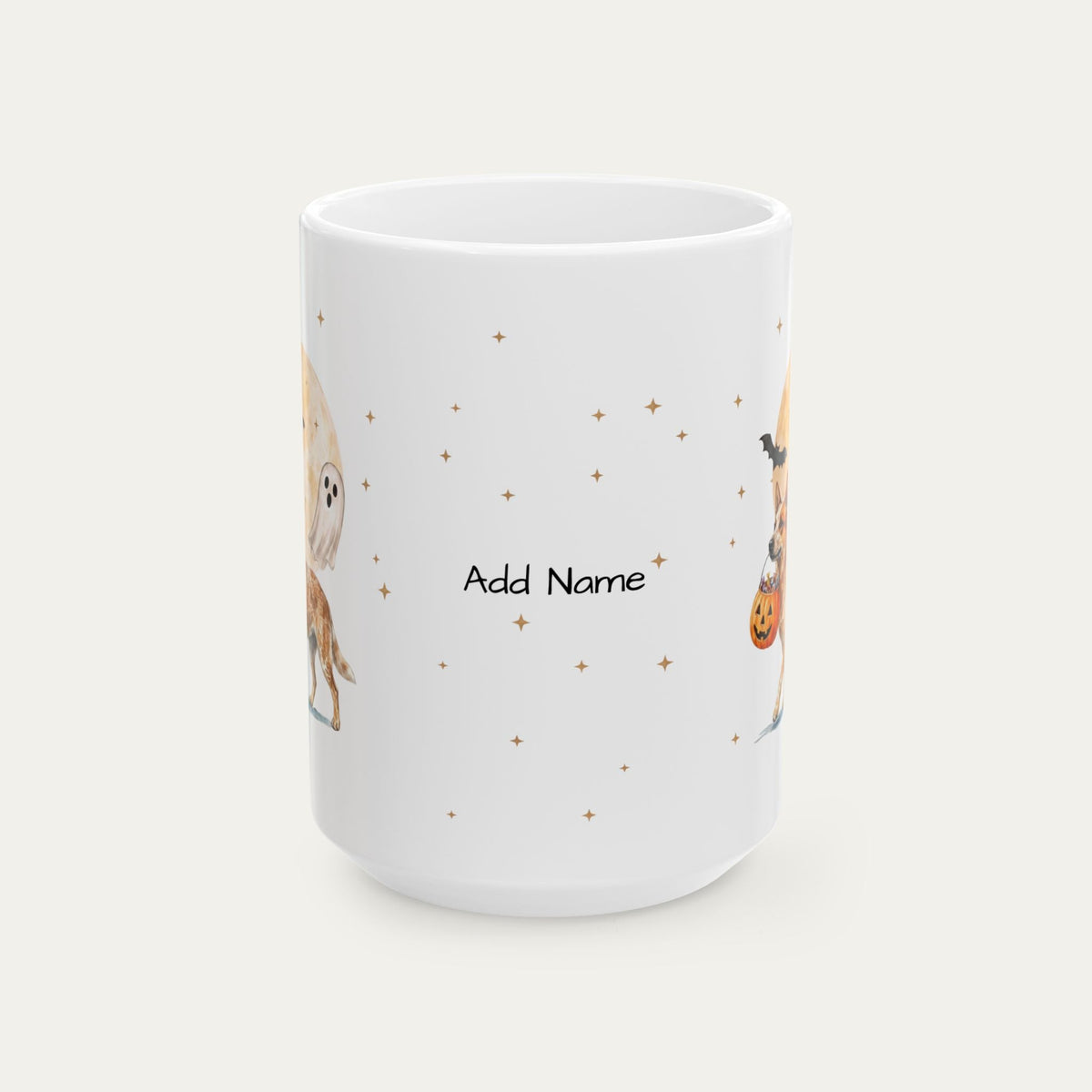 Custom Australian Cattle Red Halloween mug