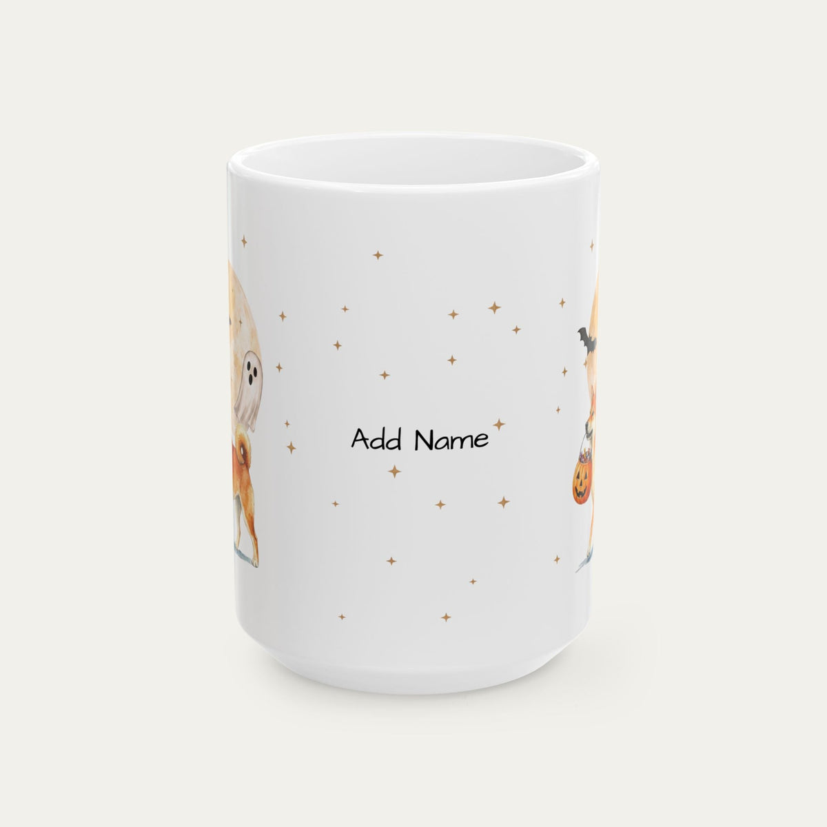 Custom Shiba Inu Halloween mug