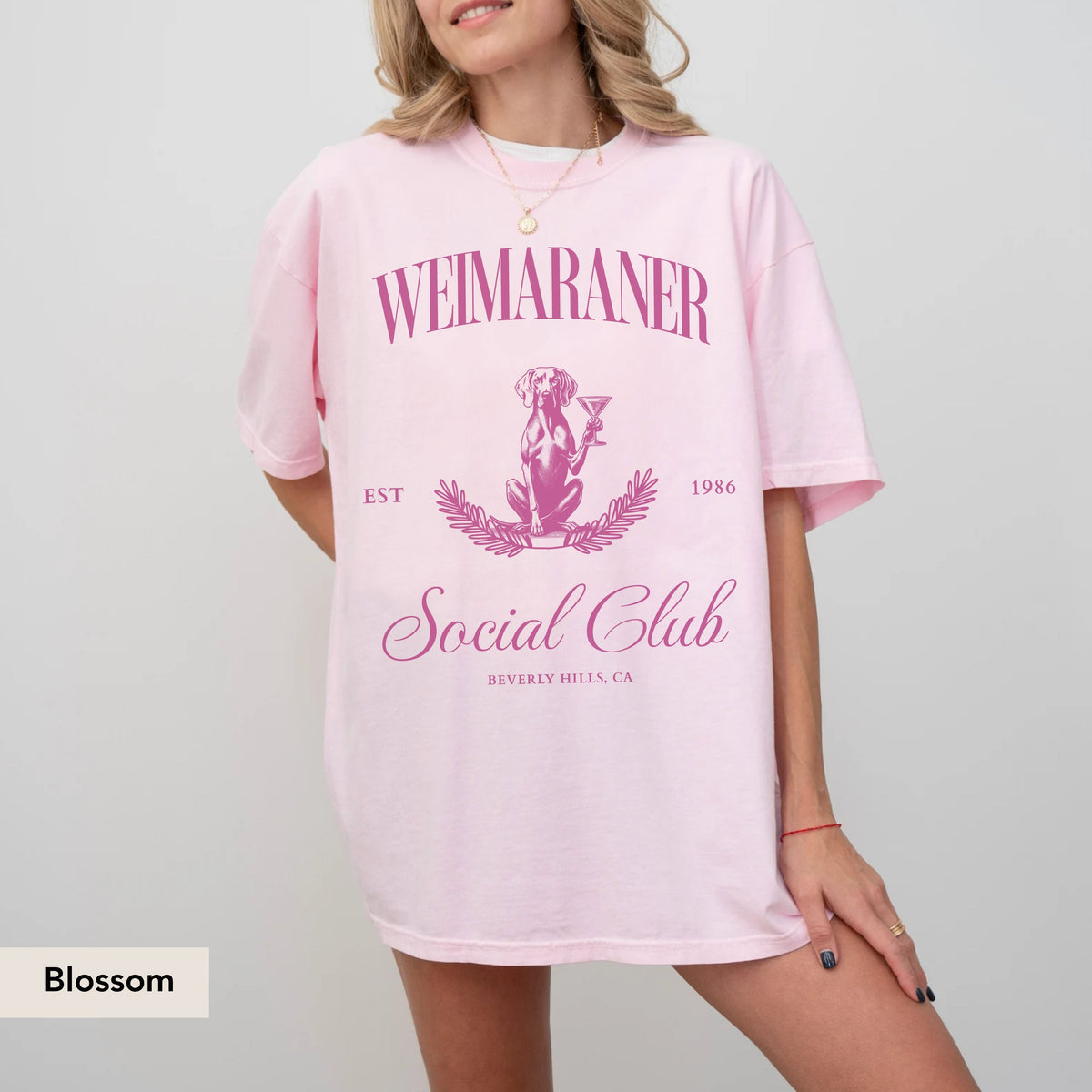 Weimaraner Social Club Shirt