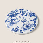Chihuahua Ceramic Coaster French Toile