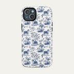 Australian Shepherd Blue Toile Phone case