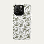 Irish Setter Sage Green Toile phone Case