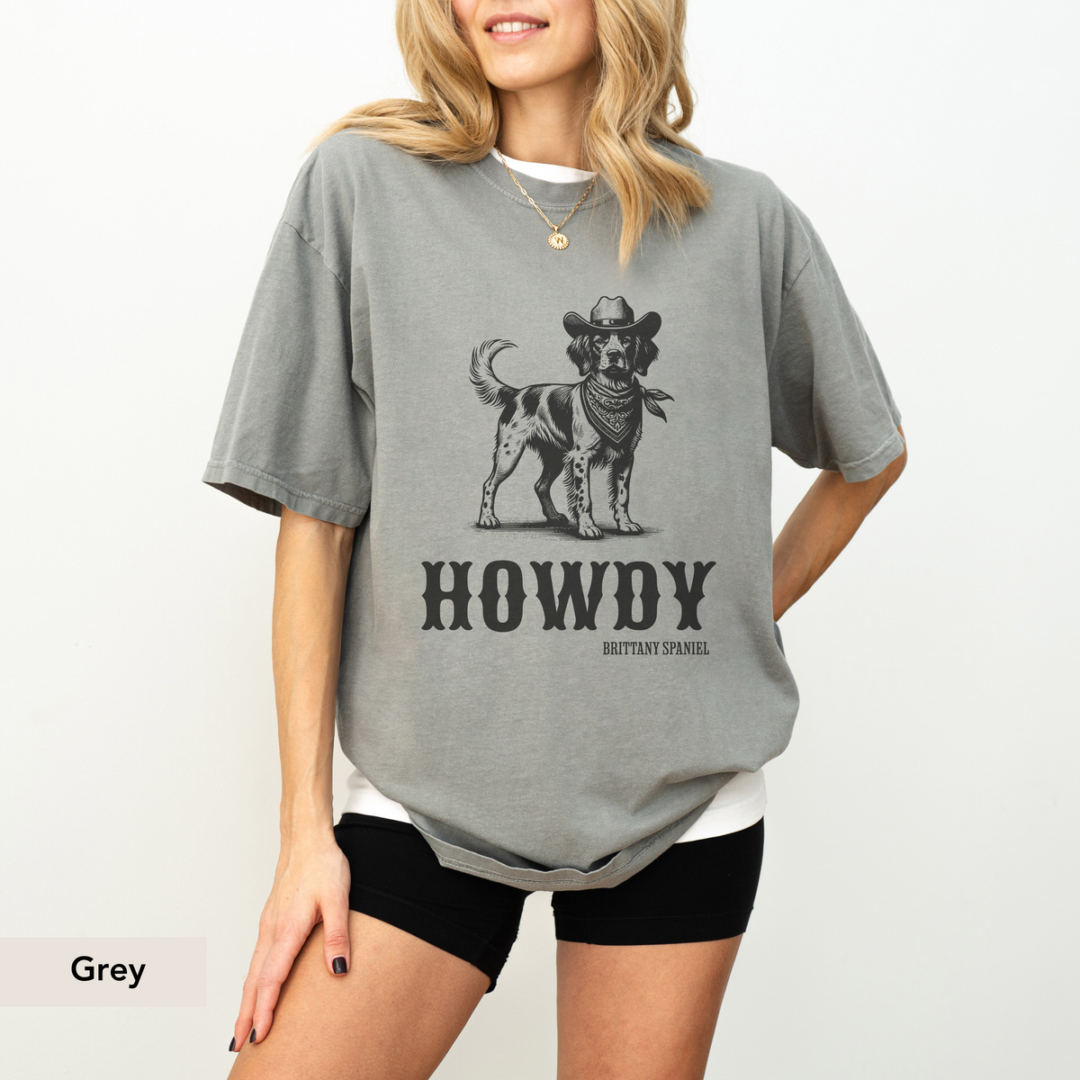 Howdy Brittany Spaniel Shirt