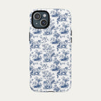 Ragdoll Cat Blue Toile Phone case