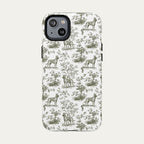 Belgian Malinois Sage Green Toile phone Case