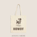 Howdy Basenji Tote Bag