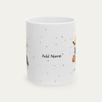 Custom Border Collie Halloween mug