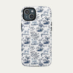 Sloughi Blue Toile Phone case