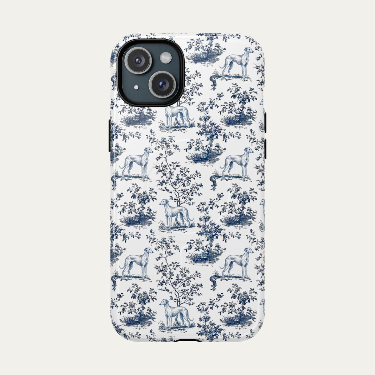Sloughi Blue Toile Phone case