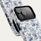 Akita Blue Toile Phone case