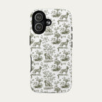 Belgian Malinois Sage Green Toile phone Case