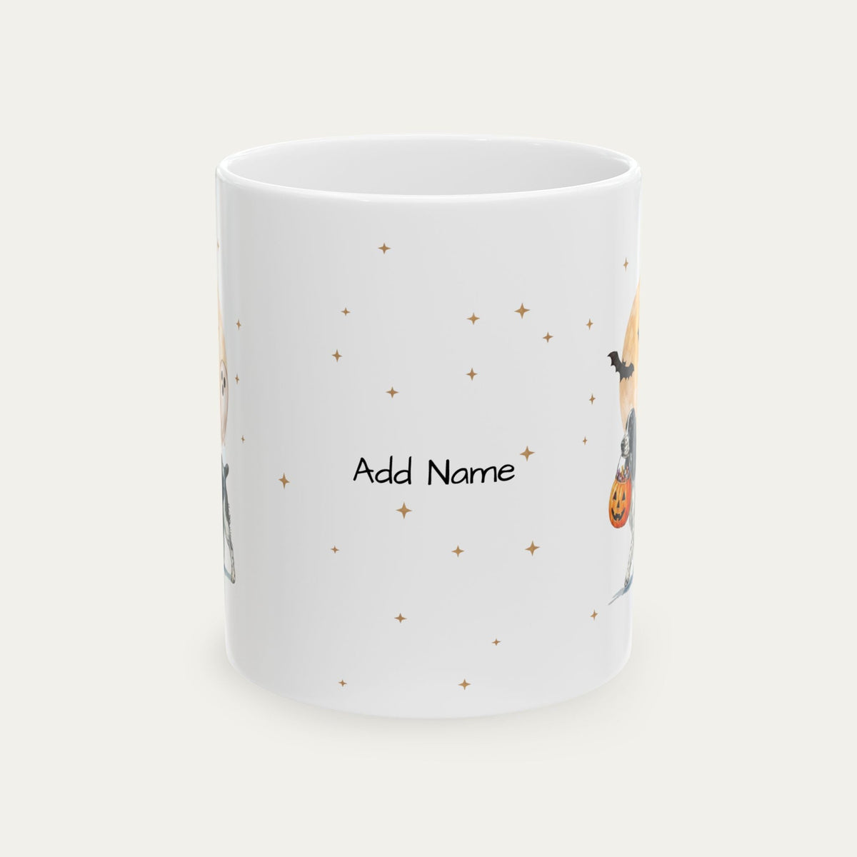 Custom Springer Spaniel Halloween mug