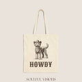 Howdy Labradoodle Tote Bag