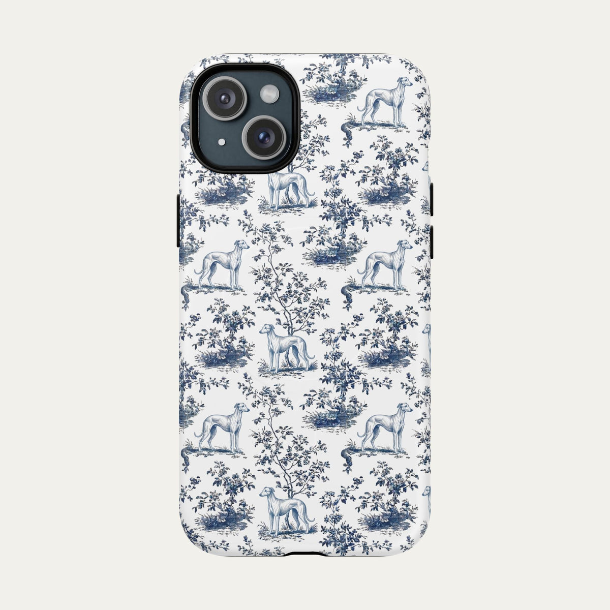 Sloughi Blue Toile Phone case