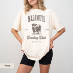 Alaskan Malamute Cowboy Club Shirt