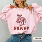 Australian Cattle Howdy Christmas Sweatshirt