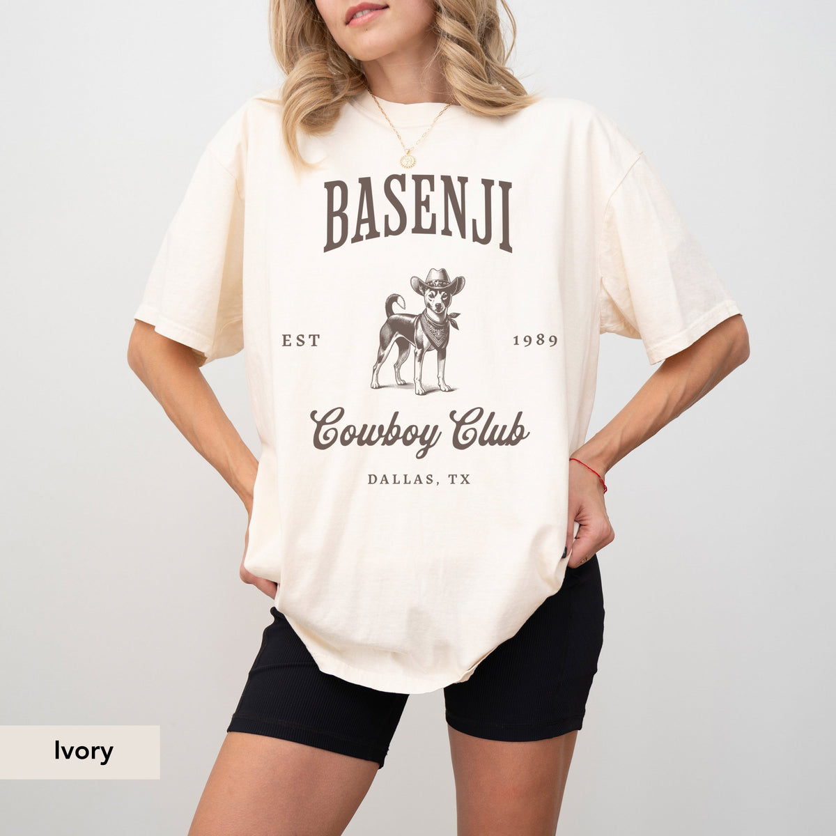 Basenji Cowboy Club Shirt