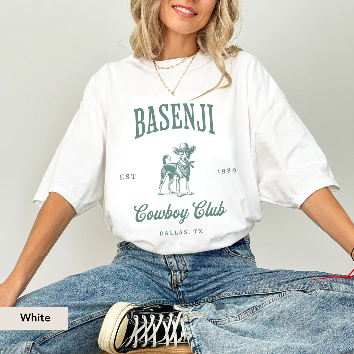 Basenji Cowboy Club Shirt