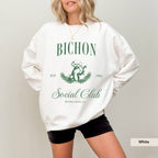 Bichon Frise Social Club Sweatshirt