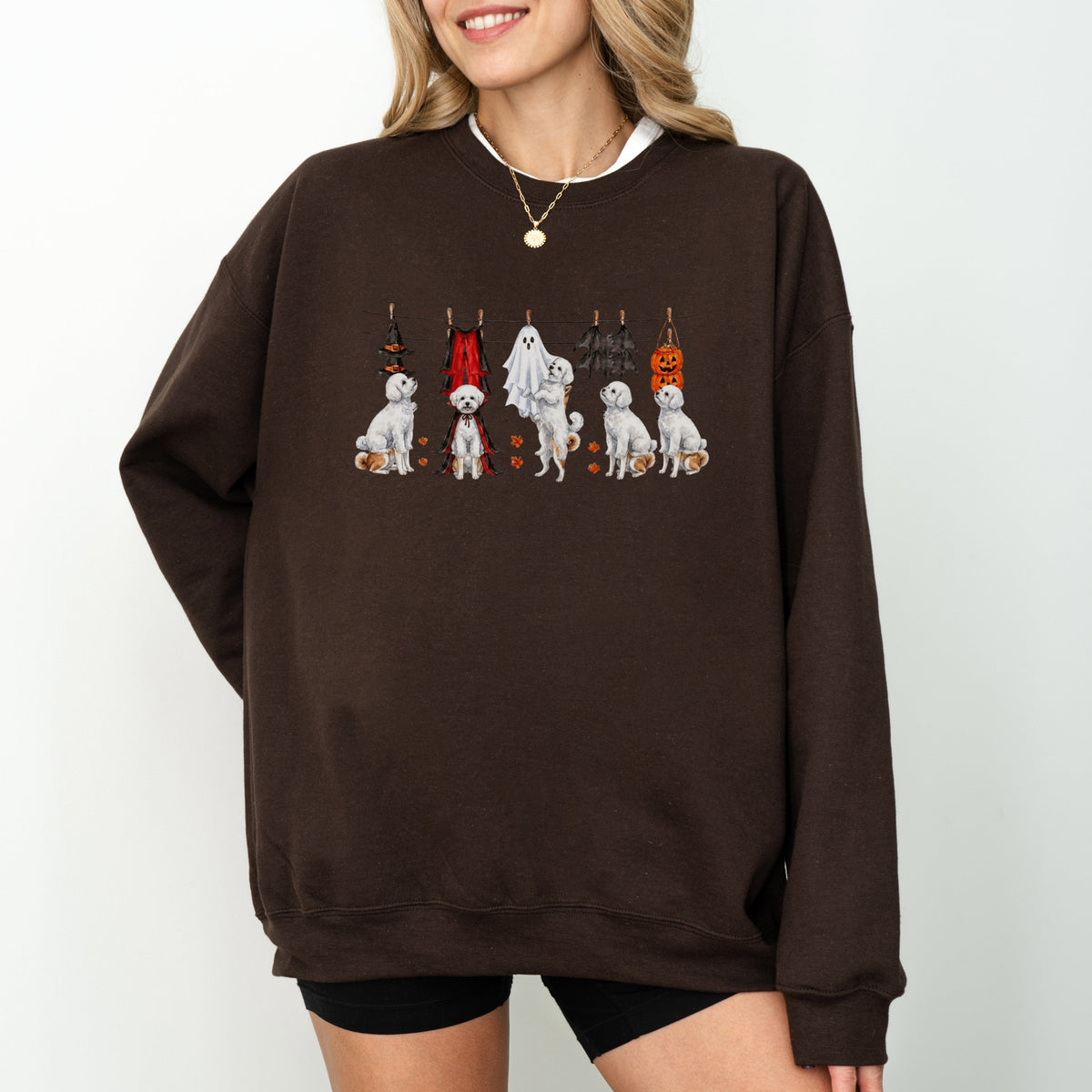 Bichon Frise Halloween Sweatshirt