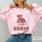 Boston Terrier Howdy Christmas Sweatshirt