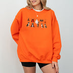 Boston terrier Halloween Sweatshirt