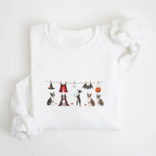 Boston terrier Halloween Sweatshirt